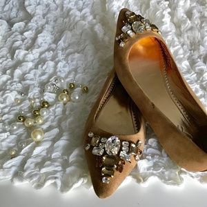 Sanchita Jeweled Flats